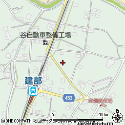 岡山県岡山市北区建部町中田358周辺の地図