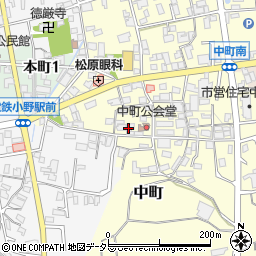 朝日新聞サービスアンカー小野周辺の地図