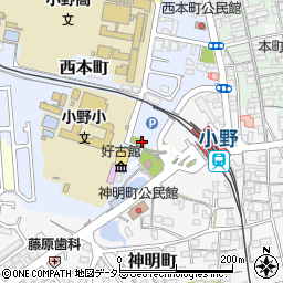 磐代神社周辺の地図