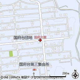 国府台東周辺の地図