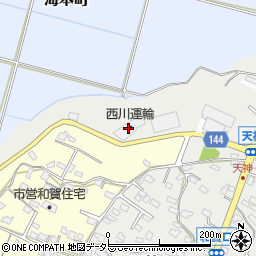 西川運輸株式会社周辺の地図