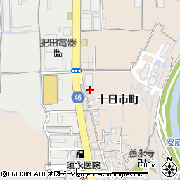 大阪府茨木市十日市町9周辺の地図