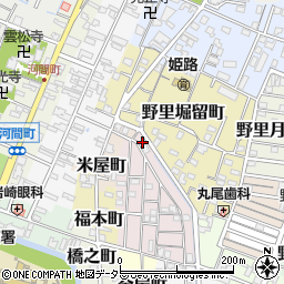 兵庫県姫路市五郎右衛門邸81-21周辺の地図