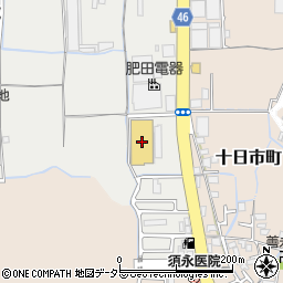 ホームセンターコーナン茨木安威店周辺の地図