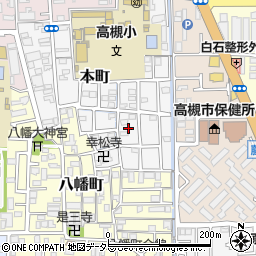 大阪府高槻市本町11周辺の地図