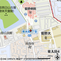 ファミリーマートアイノピア店周辺の地図