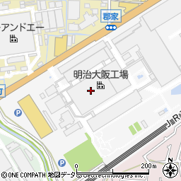 株式会社明治　関西マザーセンター周辺の地図