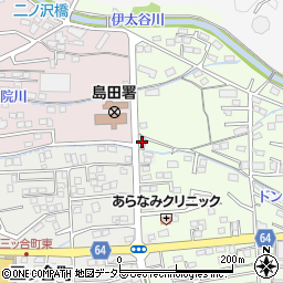 静岡県島田市三ッ合町1217周辺の地図