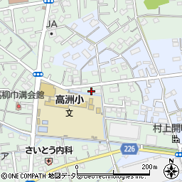 静岡県藤枝市高柳1319-2周辺の地図