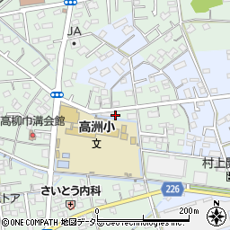静岡県藤枝市高柳1318周辺の地図