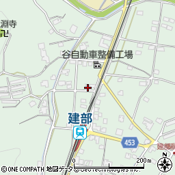 岡山県岡山市北区建部町中田391周辺の地図
