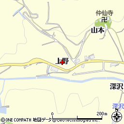愛知県豊川市御津町金野上野周辺の地図