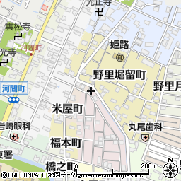 兵庫県姫路市五郎右衛門邸81-23周辺の地図