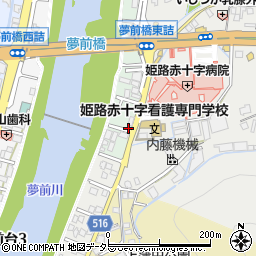 手打うどん錦駐車場（日赤病院前）周辺の地図