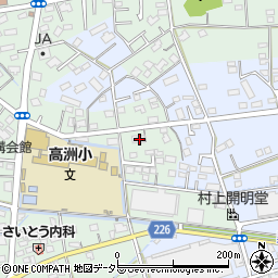 静岡県藤枝市高柳1356周辺の地図