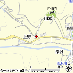 愛知県豊川市御津町金野上野5-1周辺の地図