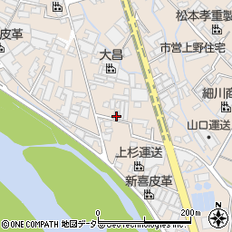 兵庫県姫路市花田町高木102周辺の地図