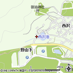 愛知県豊川市御油町野山1周辺の地図