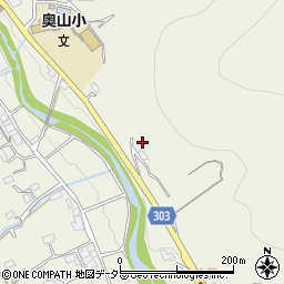 静岡県浜松市浜名区引佐町奥山1053周辺の地図