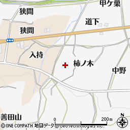 愛知県額田郡幸田町上六栗鴻ケ巣周辺の地図