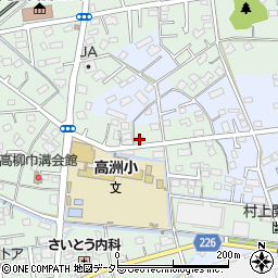静岡県藤枝市高柳1371周辺の地図