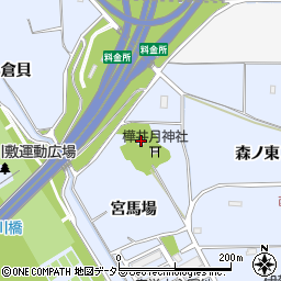 水主神社周辺の地図