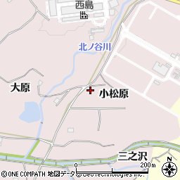 愛知県豊橋市石巻西川町小松原周辺の地図