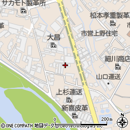 兵庫県姫路市花田町高木97周辺の地図
