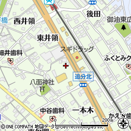 和食さと 豊川御油店周辺の地図