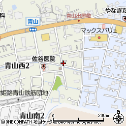井筒生花店周辺の地図