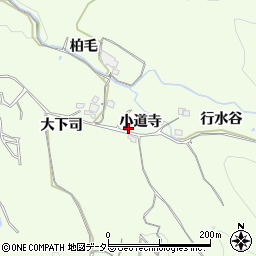 京都府綴喜郡宇治田原町立川小道寺周辺の地図