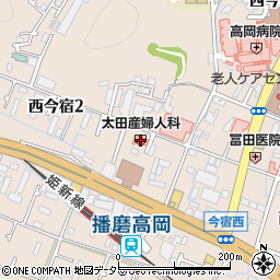 太田産婦人科医院周辺の地図