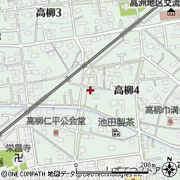 静岡県藤枝市高柳4丁目6-3周辺の地図