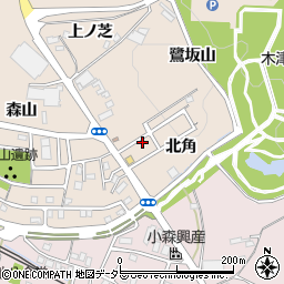 鷺坂山第1公園周辺の地図