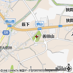 八幡社周辺の地図