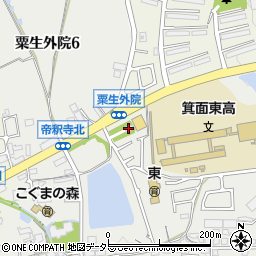 五字神社周辺の地図