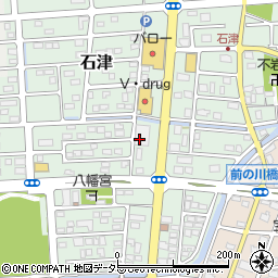ダイソー焼津石津店周辺の地図