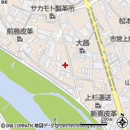兵庫県姫路市花田町高木106周辺の地図