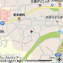 兵庫県小野市天神町854-1周辺の地図