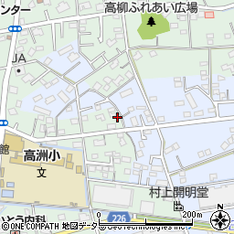 静岡県藤枝市高柳1363周辺の地図