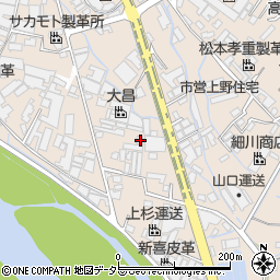 兵庫県姫路市花田町高木101周辺の地図
