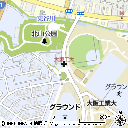 大阪工大周辺の地図