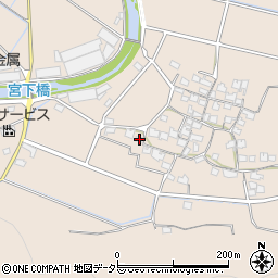 兵庫県姫路市飾東町塩崎521周辺の地図