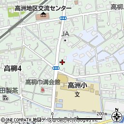 静岡県藤枝市高柳1380周辺の地図