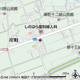 高岡米穀店倉庫周辺の地図