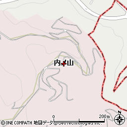 愛知県西尾市吉良町駮馬（内ノ山）周辺の地図