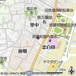 愛知県知多郡武豊町里中41周辺の地図