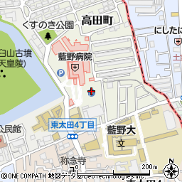 大阪府茨木市高田町3周辺の地図