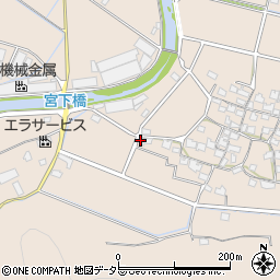 兵庫県姫路市飾東町塩崎526周辺の地図