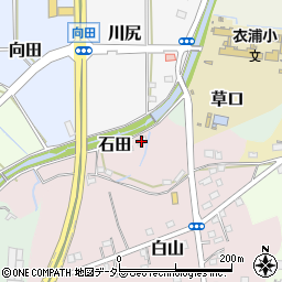 愛知県知多郡武豊町石田11周辺の地図